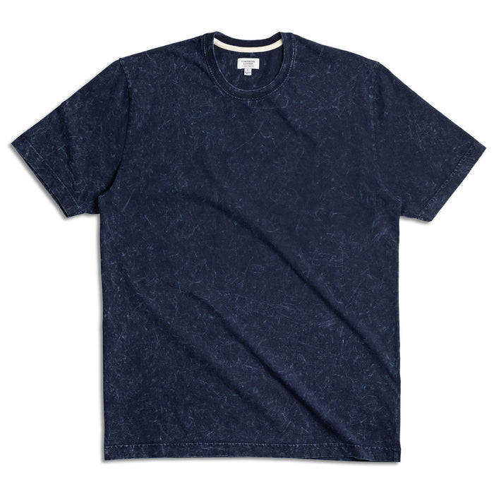 Acid Wash Tee (Archive) in Navy