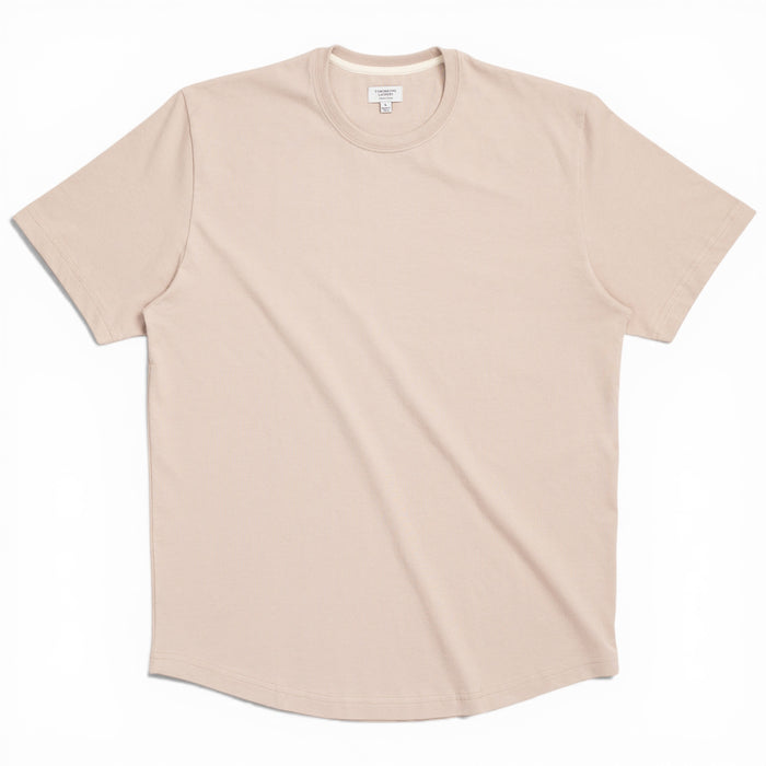 Scoop Tee in Mushroom