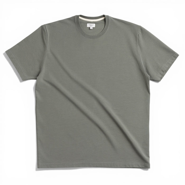 French Terry Tee (Archive) in Muted Basil