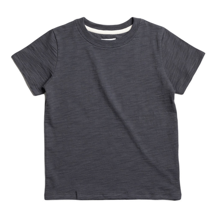 Kids Slub Tee in Onyx