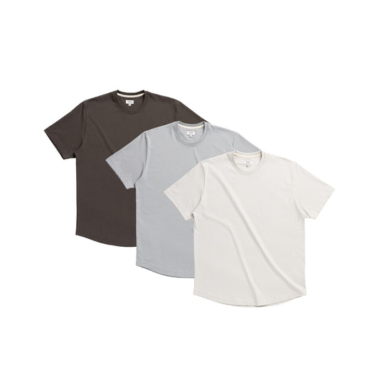 Classic Scoop Tee 3-Pack