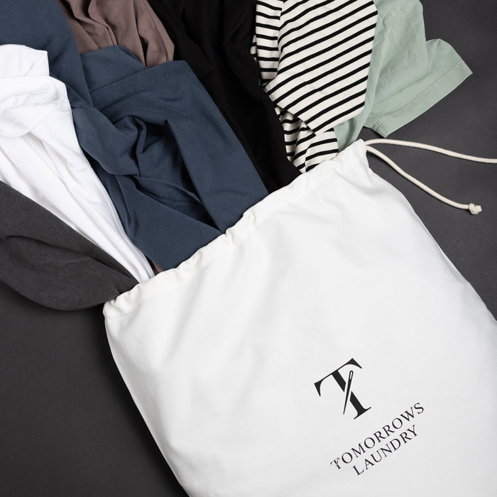 Travel Laundry Bag in Ivory